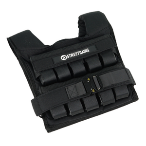 Weight Vest 20KG Black – Including Weights | StreetGains®