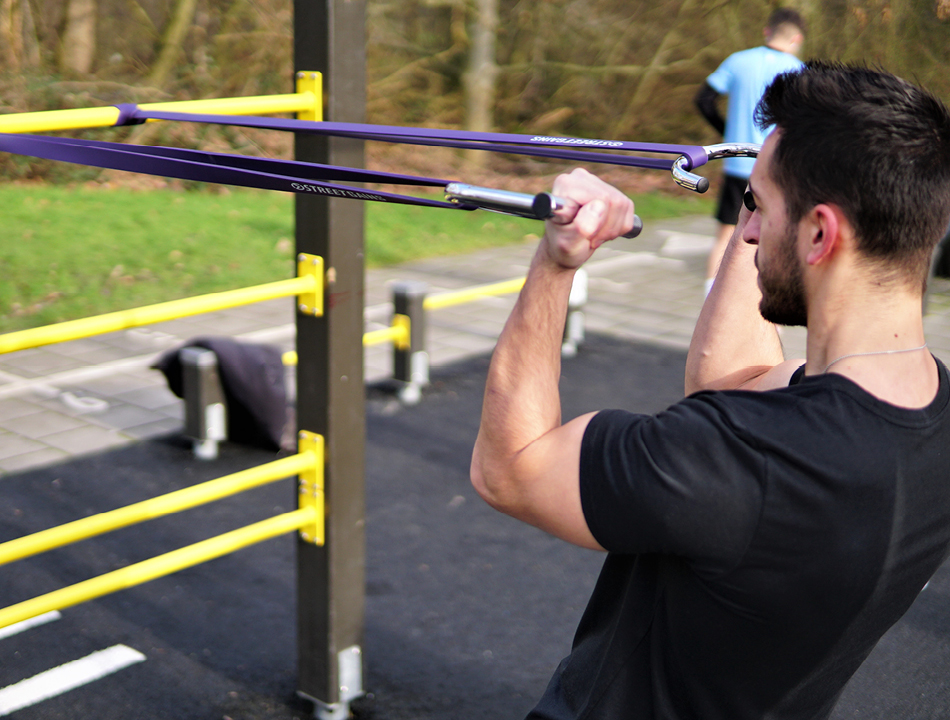 Calisthenics rubber band best sale