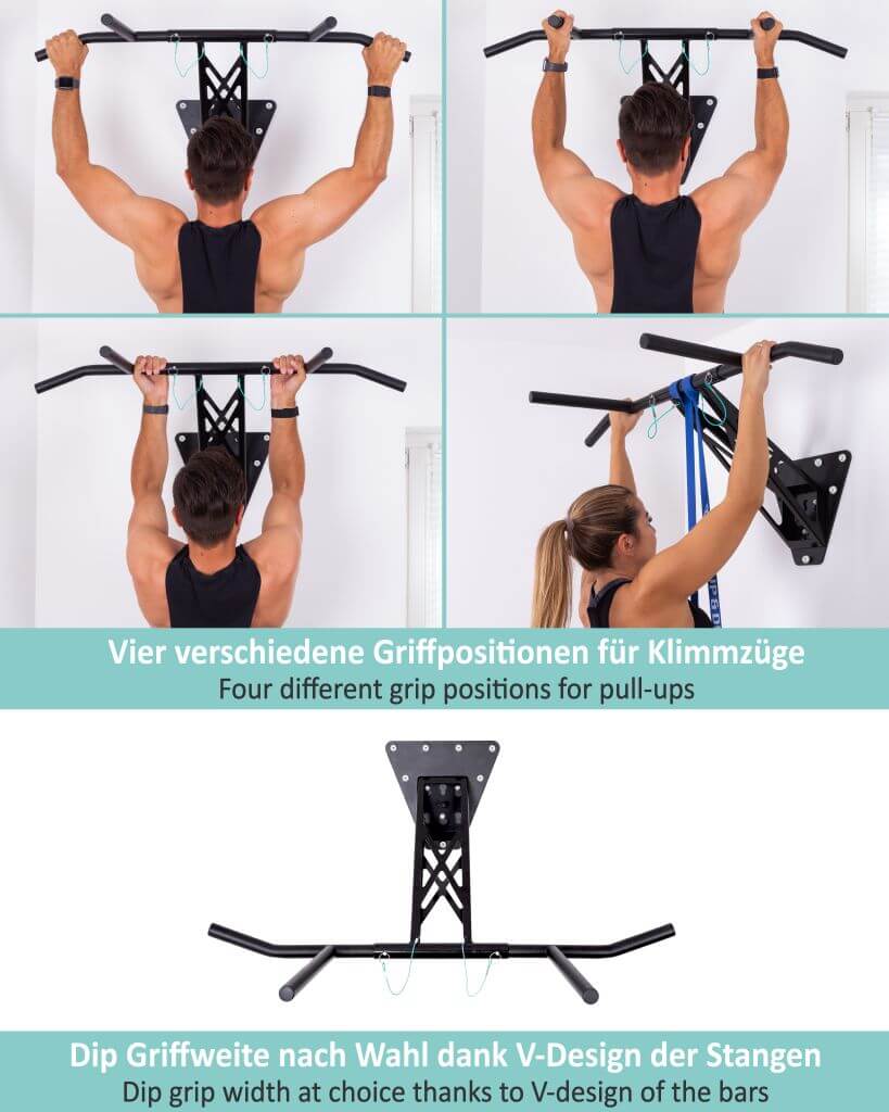 Pull up bar design clearance