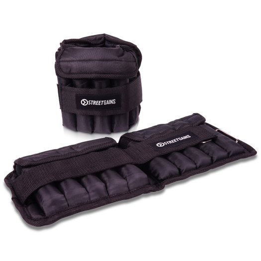 Adjustable Ankle Weights 10KG PRO StreetGains®