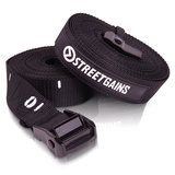 Wooden Gymnastics Rings 28MM – Includes Adjustable Straps and Carrying Bag | StreetGains®_