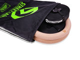 Wooden Gymnastics Rings 28MM – Includes Adjustable Straps and Carrying Bag | StreetGains®_