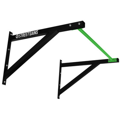 Straight Grip Pull Up System Green | StreetGains® Straight Grip Pull Up System Green | StreetGains®