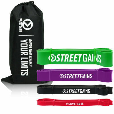 Muscle Up Pack - Resistance Fitness Bands | StreetGains® Muscle Up Pack - Resistance Fitness Bands | StreetGains®
