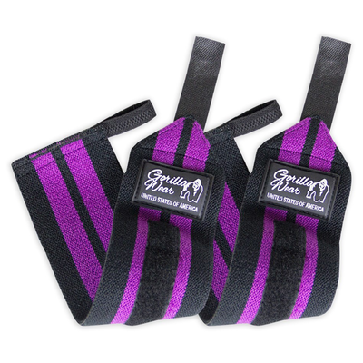 Wrist Wraps WOMEN Black / Purple | Gorilla Wear®
