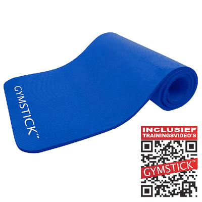 Fitness Mat Comfort Blue 15MM | Gymstick®